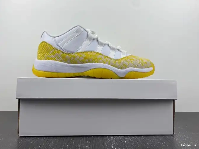 Rep Jordan Snakeskin WMNS Yellow AH7860-107 Low Air 11 0502